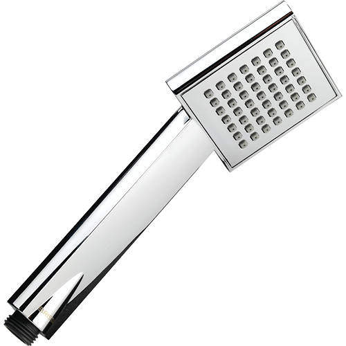 Bristan Accessories Square Single Function Shower Handset (Chrome).