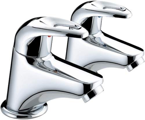 Bristan Java Bath Taps (Pair, Chrome).