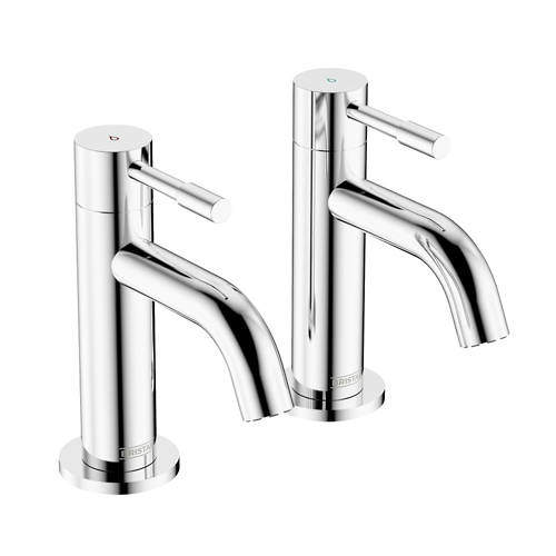 Bristan Mila Basin Taps (Pair, Chrome).