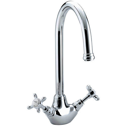 Bristan 1901 Easy Fit Mixer Kitchen Tap (Chrome).