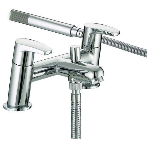 Bristan Orta Bath Shower Mixer Tap (Chrome).