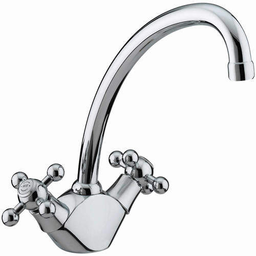 Bristan Regency Easy Fit Mixer Kitchen Tap (Chrome).