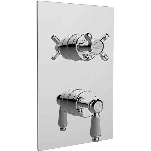 Bristan Renaissance Concealed Shower Valve (1 Outlet, Chrome).