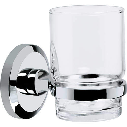 Bristan Accessories Solo Tumbler & Holder (Chrome).