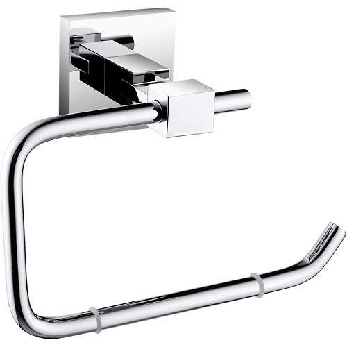 Bristan Accessories Square Toilet Roll Holder (Chrome).
