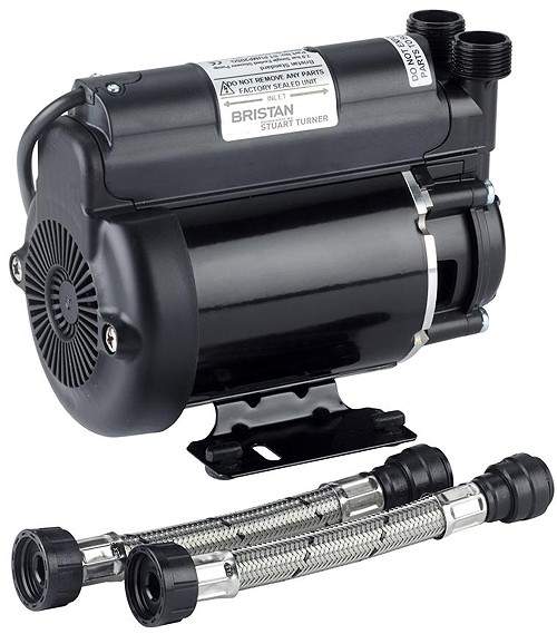 Bristan Pumps Single Flow Single Speed Impeller Shower Pump 2 Bar (High Boost).