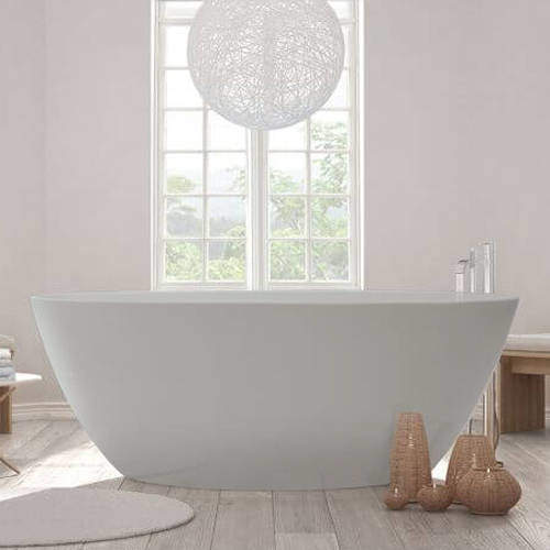 BC Designs Esseta ColourKast Bath 1510mm (Powder Grey).