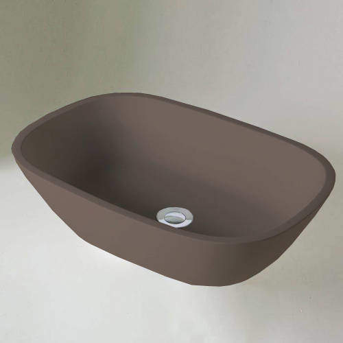 BC Designs Vive ColourKast Basin 530mm (Mushroom).