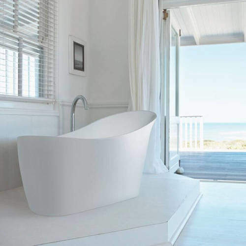 BC Designs Slipp Bath 1590mm (Gloss White).