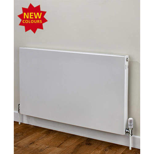 Colour Faraday Type 11 Radiator 400x1200mm (K1, White, 2593 BTUs).