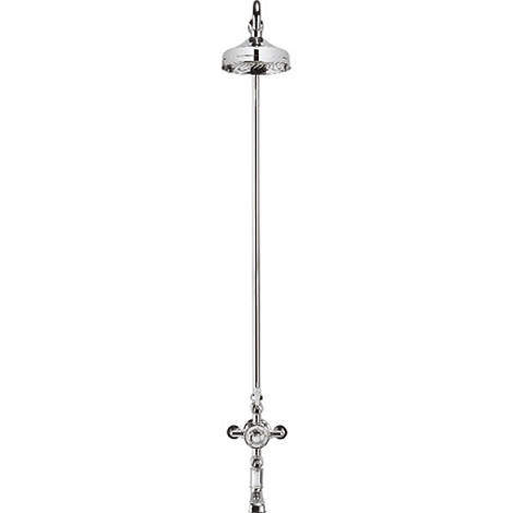 Crosswater Belgravia Thermostatic 2 Outlet Shower / Bath Kit (Chrome).