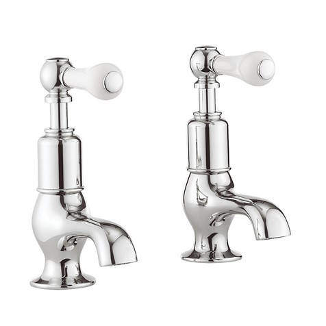 Crosswater Belgravia Basin Taps (Lever, Chrome).