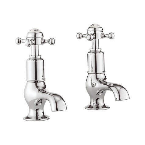 Crosswater Belgravia Basin Taps (Crosshead, Chrome).