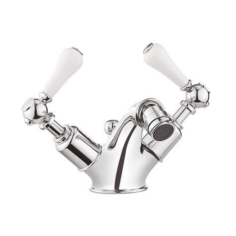 Crosswater Belgravia Bidet Mixer Tap With Waste (Lever, Chrome).