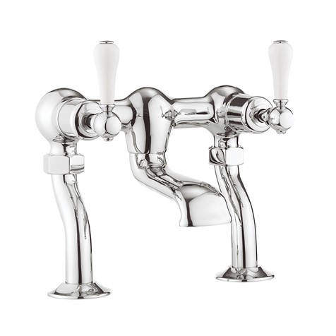 Crosswater Belgravia Bath Filler Tap (Lever, Chrome).