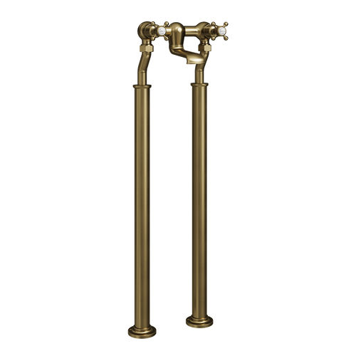 Crosswater Belgravia Bath Filler Tap With Legs (Crosshead, Br Brass).