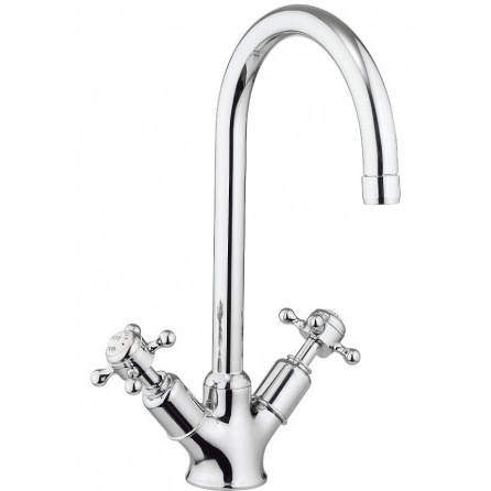 Crosswater Kitchen Taps Belgravia Dual Control Kitchen Tap (Chrome).