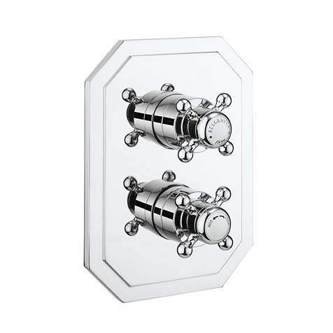 Crosswater Belgravia Crossbox 2 Outlet Shower Valve (Chrome).