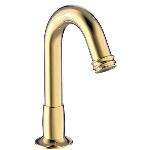 Crosswater Belgravia Sensor Deck Mounted Basin Tap (Unlacquered Brass).