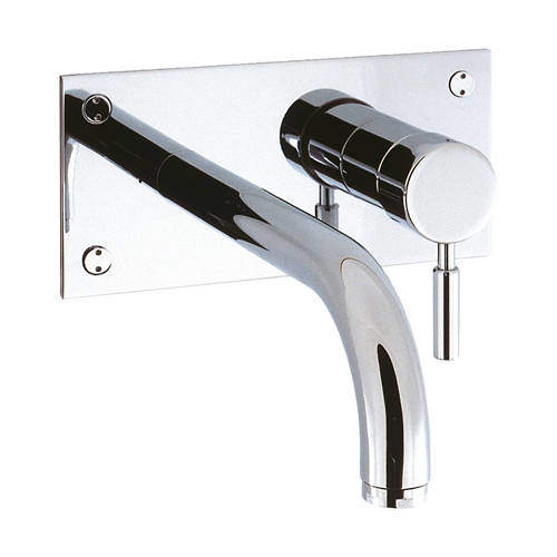 Crosswater Design Wall Mounted Bath Tap (Chrome).