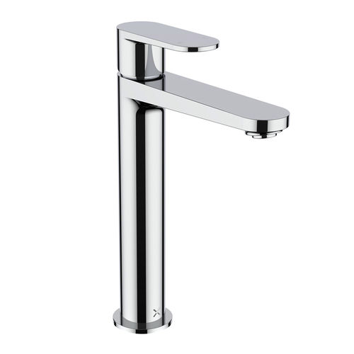 Crosswater Drift Tall Basin Mixer Tap With Waste (Chrome).