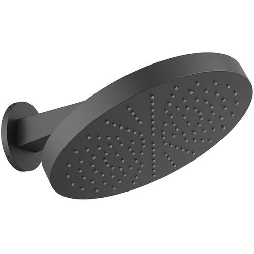 Crosswater Revive Wall Mounted Shower Head 300x300 (Matt Black).