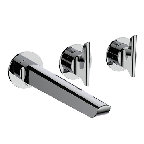 Crosswater Foile Shower Valve With Spout (3 Outlets, Chrome).