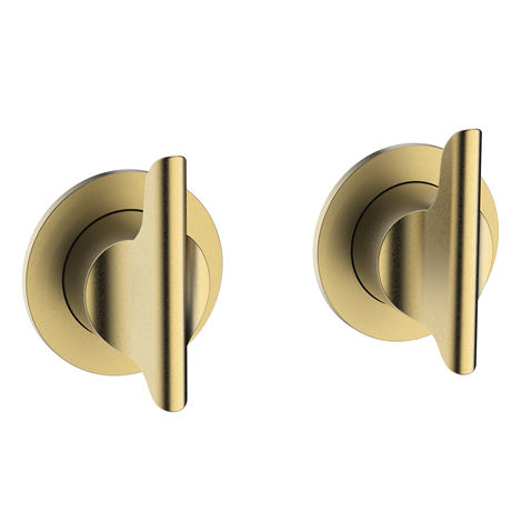 Crosswater Foile Concealed Shower Valve With 2 Outlets (Br Brass).