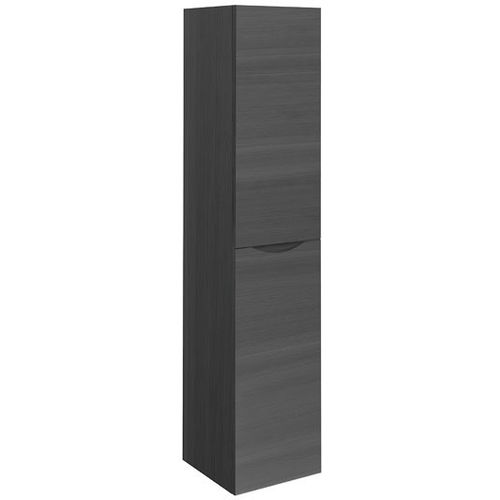 Crosswater Glide II Wall Hung Tower Unit (1600x350mm, Steelwood).