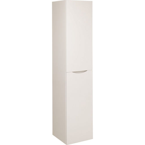 Crosswater Glide II Wall Hung Tower Unit (1600x350, White Gloss).