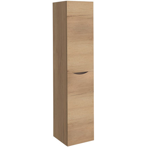 Crosswater Glide II Wall Hung Tower Unit (1600x350, Windsor Oak).