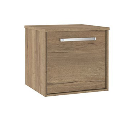 Crosswater Infinity Vanity Unit With Oak Top (500mm, Windsor Oak).