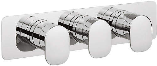 Crosswater KH Zero 2 Thermostatic Shower Valve  (2 Outlets).
