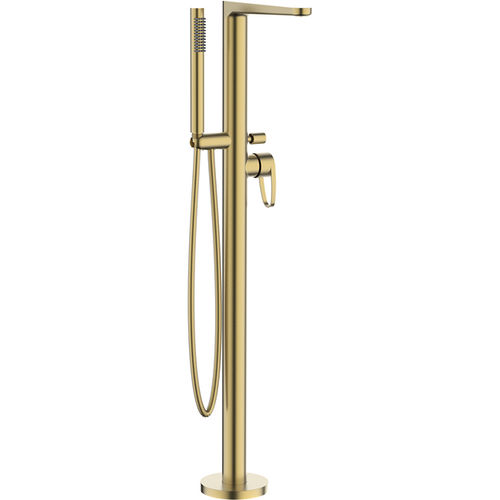 Crosswater Lazo Floor Standing Bath Shower Mixer Tap (Br Brass).