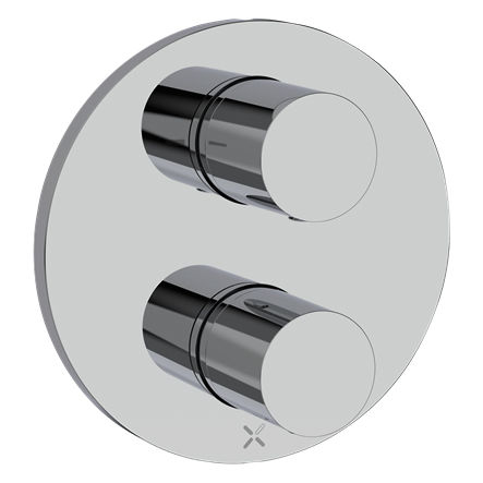 Crosswater Lazo Crossbox 1 Outlet Shower Valve (Chrome).