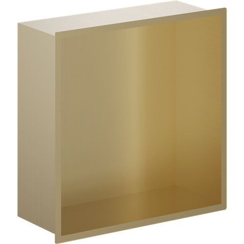 Crosswater Shower Niches Shower Niche (305x305mm, Brushed Brass).