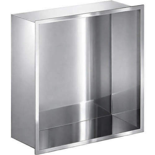 Crosswater Shower Niches Shower Niche (305x305x80mm, Chrome).