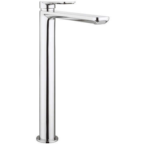 Crosswater Pier Tall Basin Mixer Tap (Chrome).