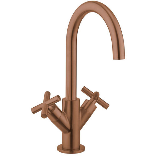 Crosswater MPRO Monoblock Crosshead Basin Tap (Br Bronze).