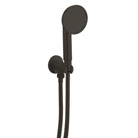 Crosswater Industrial Wall Outlet, Handset & Hose (Carbon Black).