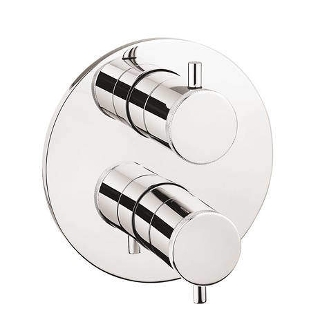 Crosswater Industrial Crossbox 2 Outlet Shower Valve (Chrome).