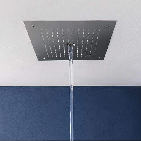 Crosswater MPRO Stream Shower Head (Polished Stainless Steel).