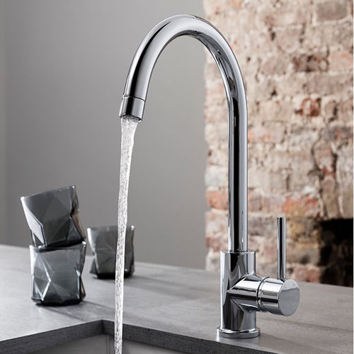 Crosswater MPRO Side Lever Kitchen Tap (Chrome).