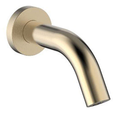 Crosswater MPRO Sensor Wall Mounted Basin Tap 140mm (B Brass).