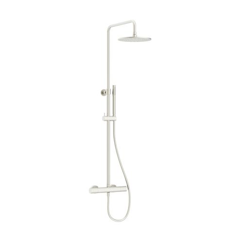 Crosswater Central Thermostatic Shower Kit (Brushed Steel).