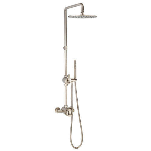 Crosswater UNION Thermostatic Multifunction Shower Set (B Nickel).