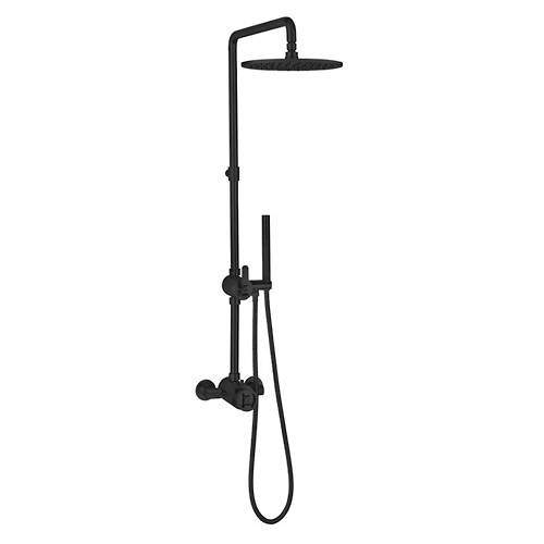 Crosswater UNION Thermostatic Multifunction Shower Set (Matt Black).