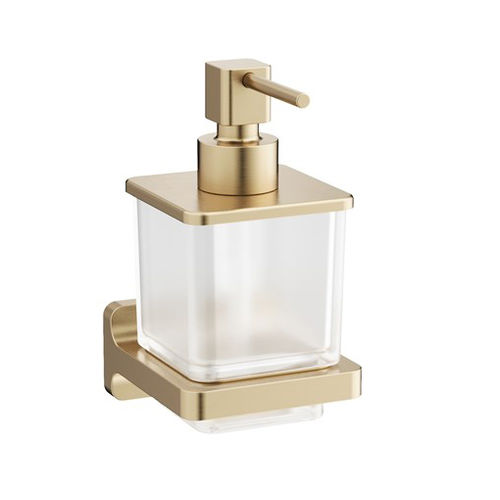 Crosswater Rotar Soap Dispenser (Brushed Brass).