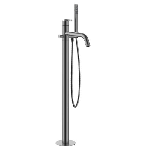 Crosswater 3ONE6 Floor Standing Bath Shower Mixer Tap (Slate).