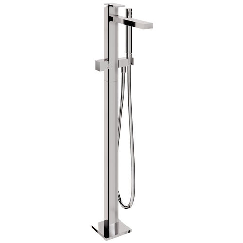 Crosswater Myron Floorstanding Bath Shower Mixer Tap (Chrome).